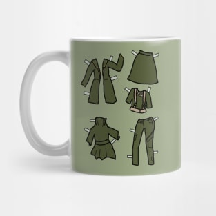 Survivalist Paper Dolls Mug